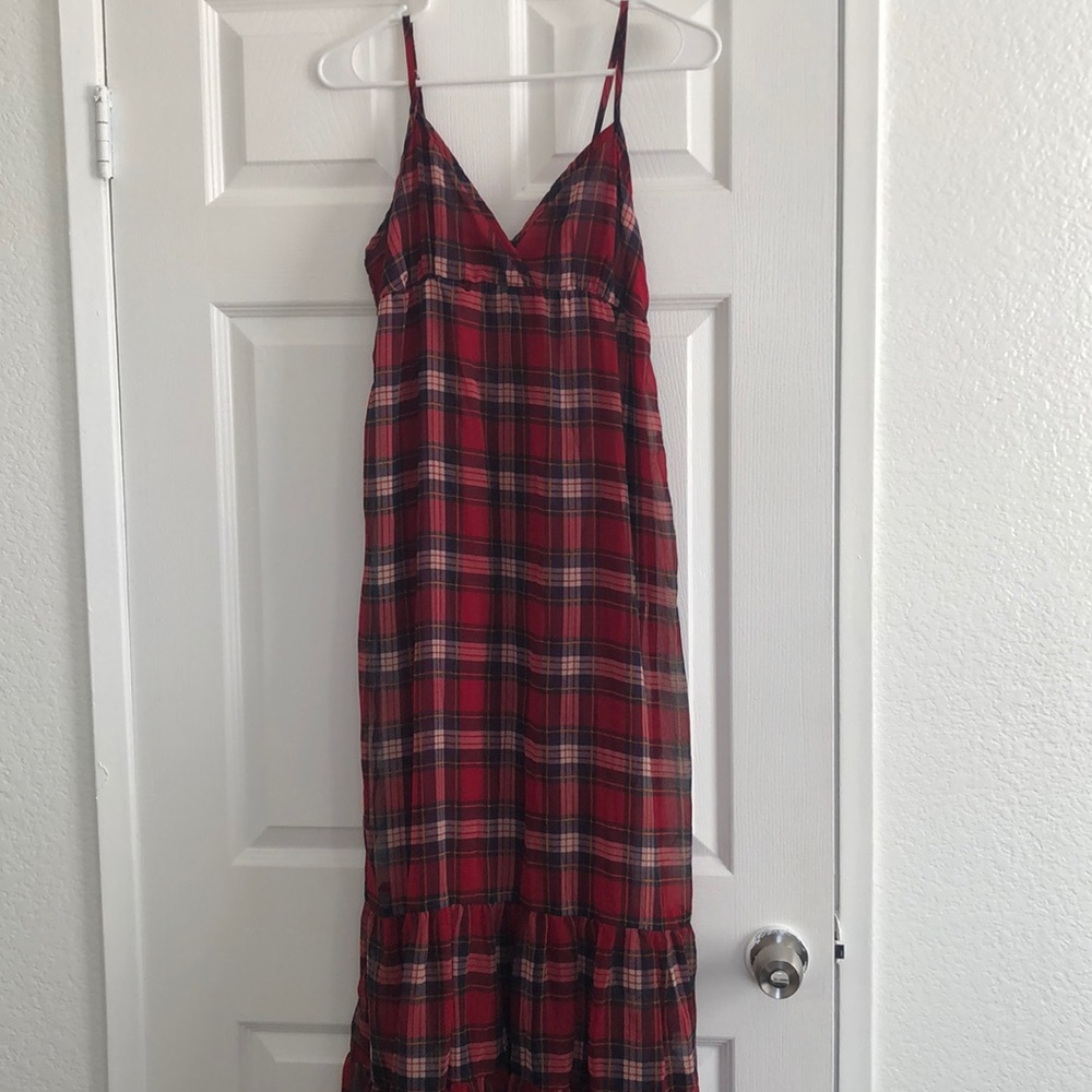 Forever 21 checkered dress